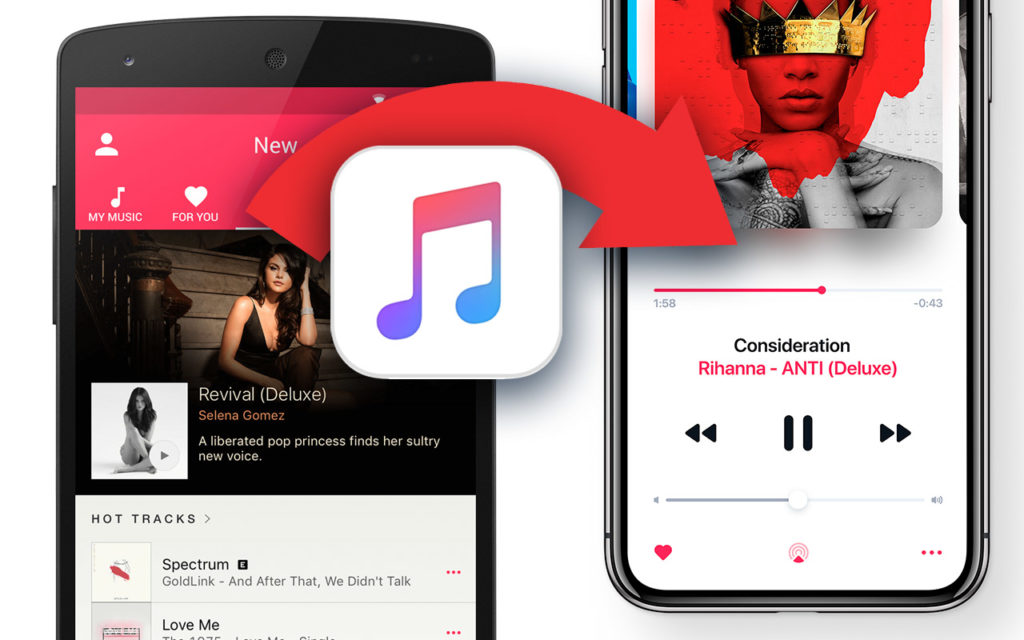 Transfer Music from Android to iPhone No iTunes No Computer