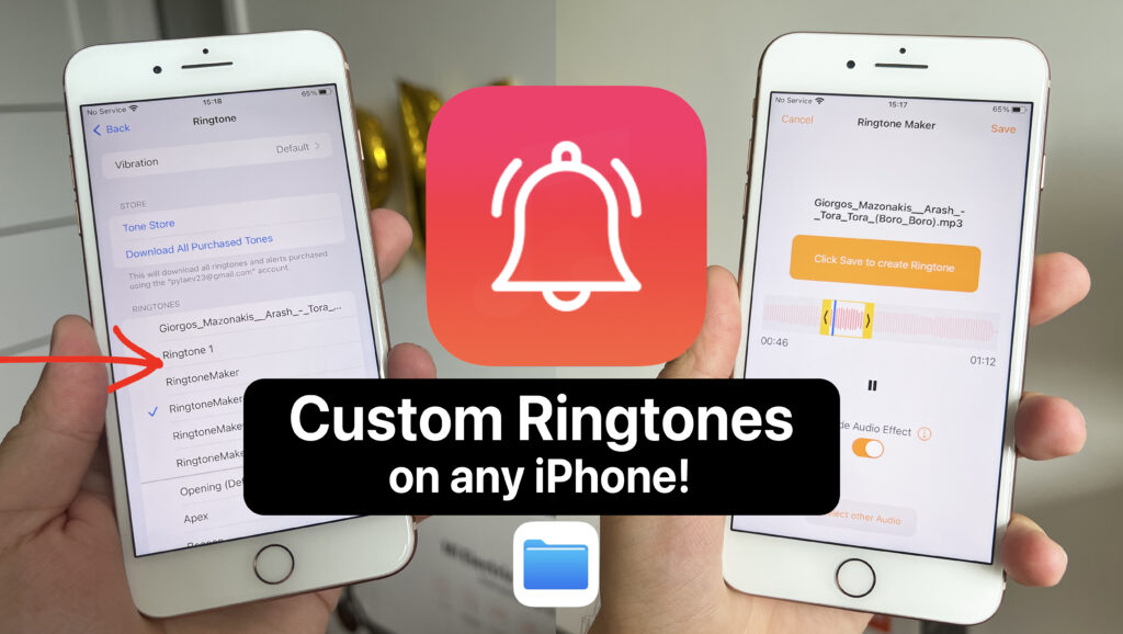 custom iPhone ringtones